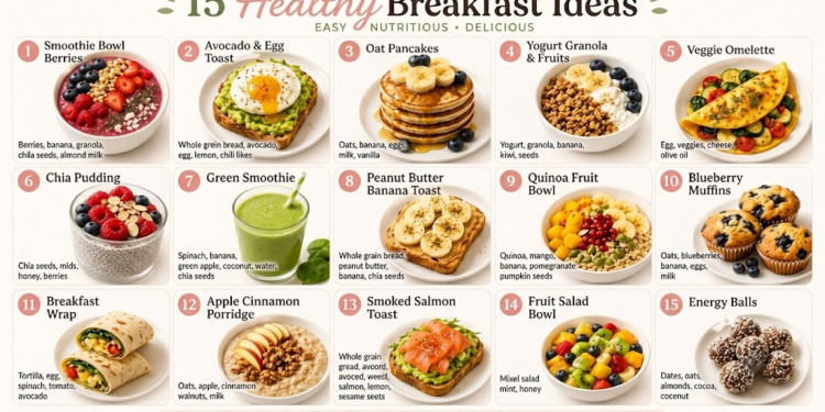 quick healthy breakfast ideas