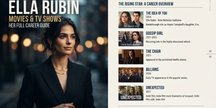 Ella Rubin, actress known for her roles in Anora, Until Dawn, and The Girl from Plainville