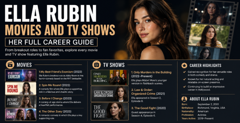 ella rubin movies and tv shows