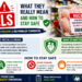 Person checking grocery product label against a food recall notice for a match