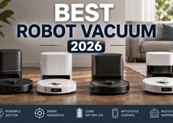 Best robot vacuum 2026 cleaning hardwood floor near furniture