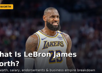 what is lebron james worth