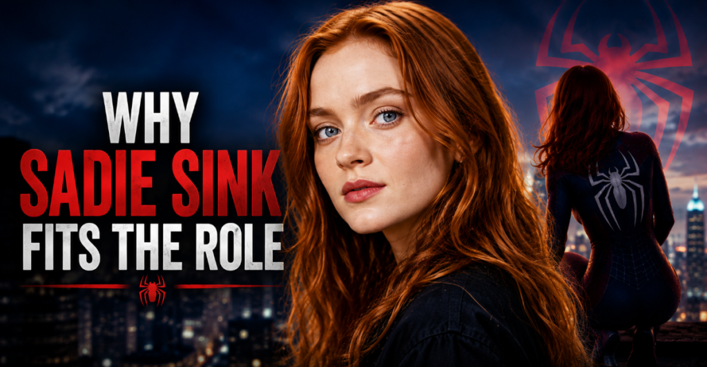 sadie sink spider man role