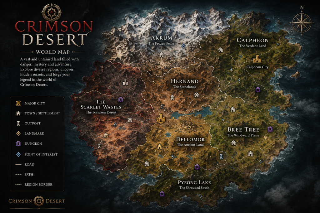 crimson desert map