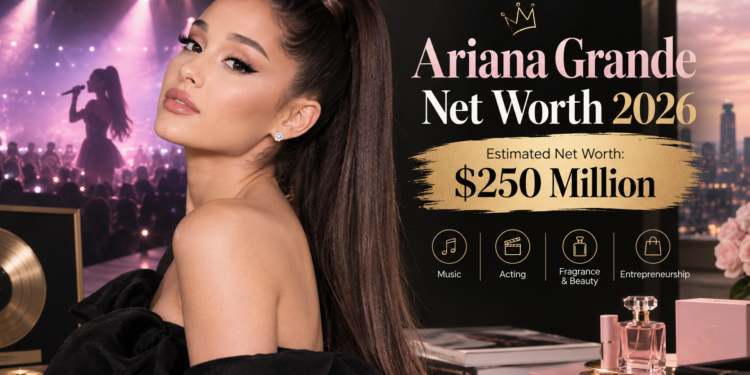 Ariana Grande Net Worth 2026 – Estimated $250 Million