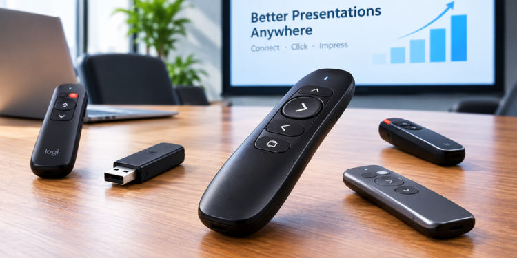Best wireless presentation clickers for professional presentations