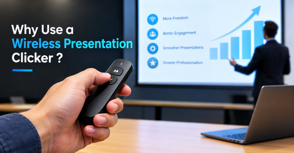 Why Use a Wireless Presentation Clicker
