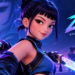 Zoey from KPop Demon Hunters character