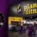 Planet Fitness gym interior with workout equipment