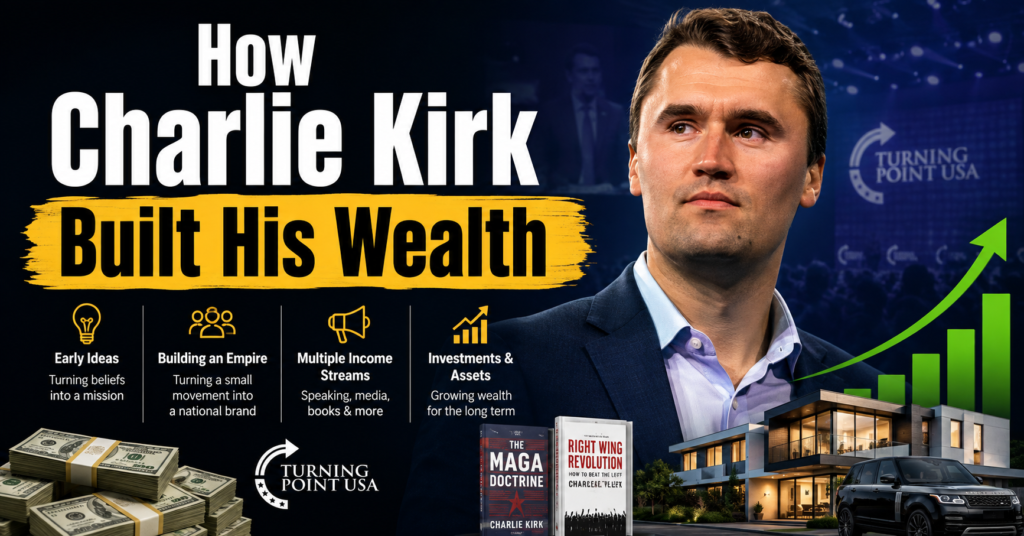 How Charlie Kirk Built His Wealth
