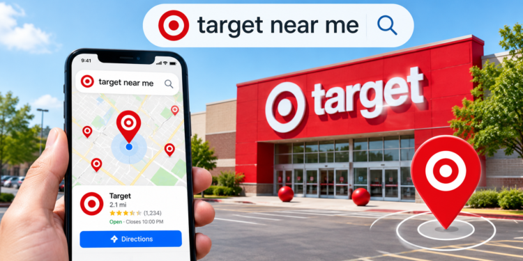 Target near me store location and nearby shopping options
